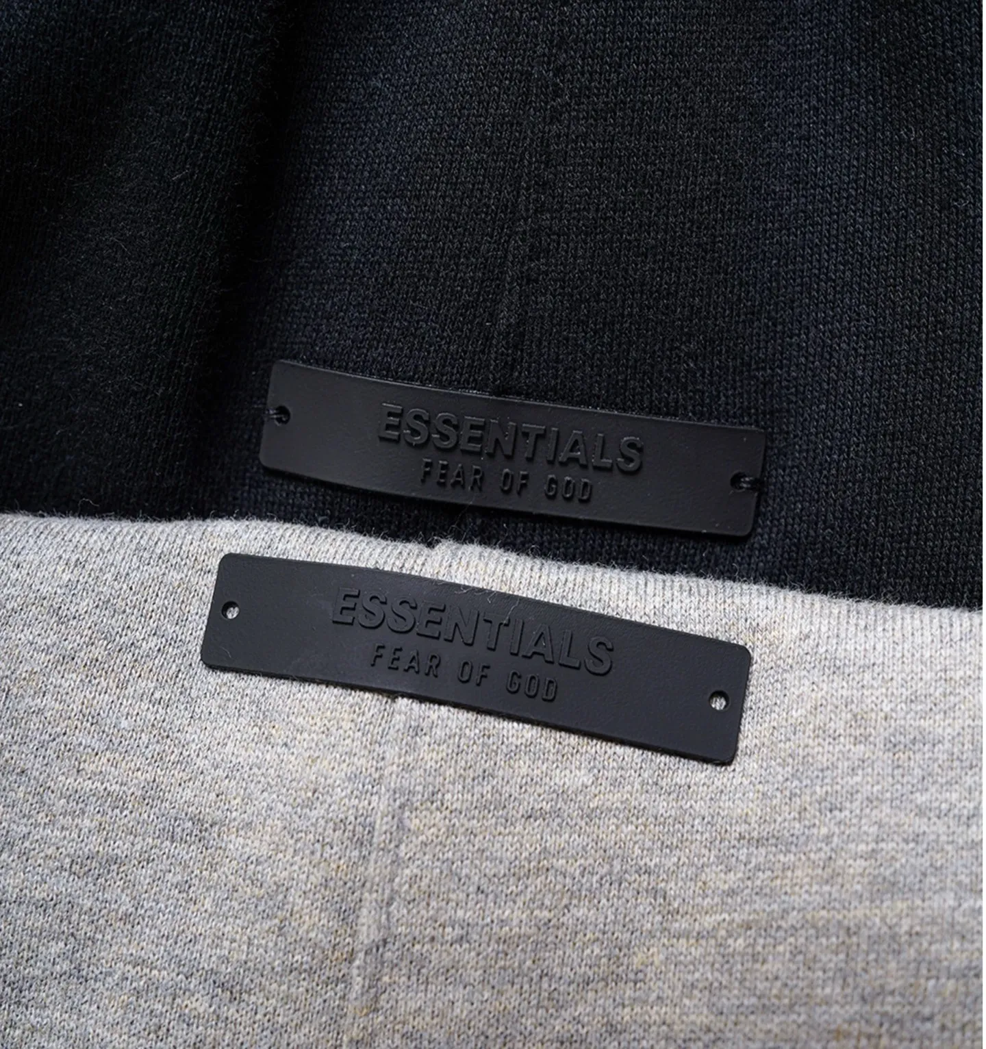 🦋 、Hot Sale🦋 118 【 】Fear of God Essentials Fall 24 BACK TO SCHOOLSeries Fleece Relaxed Sweatpant Same Style ：Black/Gray/ / Size：XS-XL